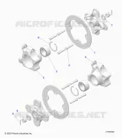 SOSPENSIONI ANTERIORI CARRIER AND HUB