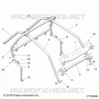 CHASSIS, CAB TELAIO