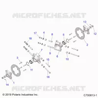 SUSPENSION, PORTAPACCHI POSTERIORE
