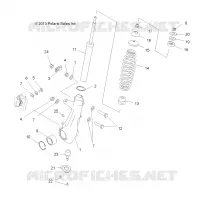 SUSPENSION, ANTERIORE MONTANTE