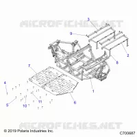 CHASSIS, MAIN TELAIO