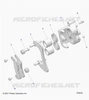 BRAKES, PINZA FRENO POSTERIORE