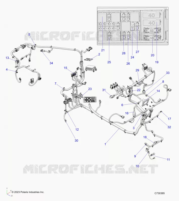 ELETTRICO, WIRE HARNESS