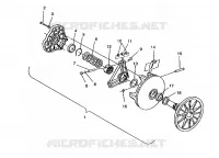 TRASMISSIONE FRIZIONE ASSEMBLY RXL/0930768 and RXL SKS/0930568 (4922992299023A)