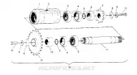 CENTRO TIGHTENER ASSEMBLY  XPLORER 4X4 W959140 (4930223022C001)