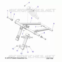 SUSPENSION, ANTERIORE COPPIA ARM