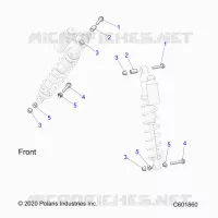 SUSPENSION, SHOCK MONTAGGIO, IFS