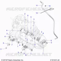 ENGINE, MOUNTING AND TRASMISSIONE MOUNTING