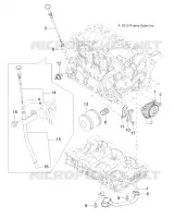 MOTORE, OIL SYSTEM AND SENSORE LIVELLO DE OLIO