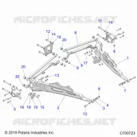 SOSPENSIONE POSTERIORE CONTROL ARMS