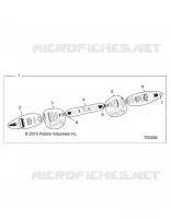 TRASMISSIONE, REAR HALF SHAFT
