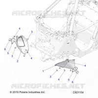 CHASSIS, TIE ROD BOOT ASM.