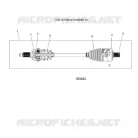 TRASMISSIONE, DRIVE SHAFT, FRONT