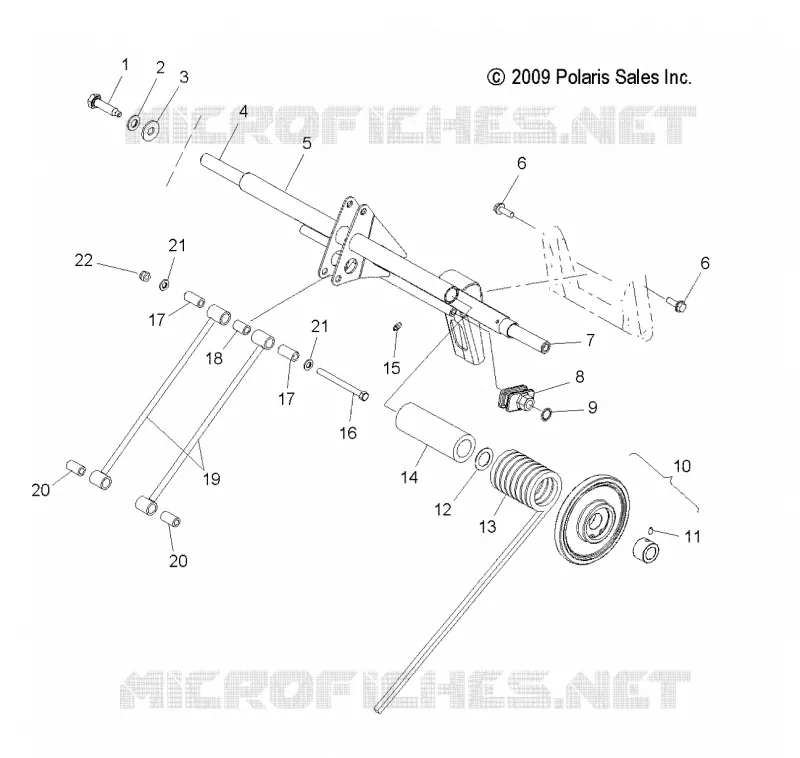 SUSPENSION, POSTERIORE COPPIA ARM