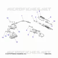 ENGINE, VALVOLA SCARICO ASM. AND ACTUATOR