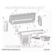 CARROZZERIA POSTERIORE CLOSEOFF, AND FENDERS