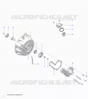 ENGINE, SISTEMA DI RAFFREDDAMENTO AND WATER PUMP
