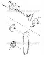 POMPA DELL'ACQUA 500 0972764, EUROPEAN 500 E972764, 500 SKS 0972564, EUROPEAN 500 (4938393839D002)
