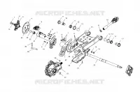 SWING ARM/REAR/SCATOLA INGRANAGGI MONTAGGIO
