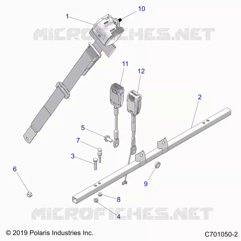 SEDE MOUNTING AND BELTS