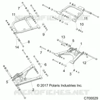 SOSPENSIONE POSTERIORE CONTROL ARMS