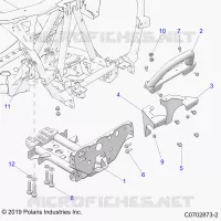 TELAIO, MOUNTING, FRONT GEARCASE