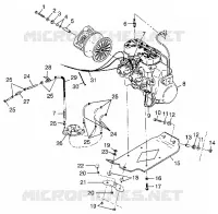 MONTAGGIO DEL MOTORE 500 RMK 0982964 and EUROPEAN 500 RMK E982964 (4942634263C006)