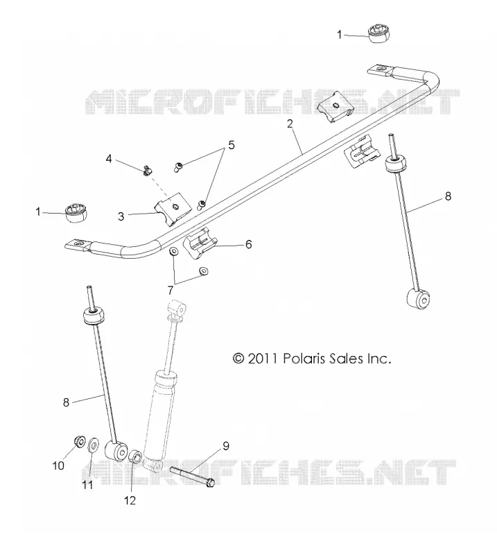 BARRA STABILIZZATRICE, FRONT