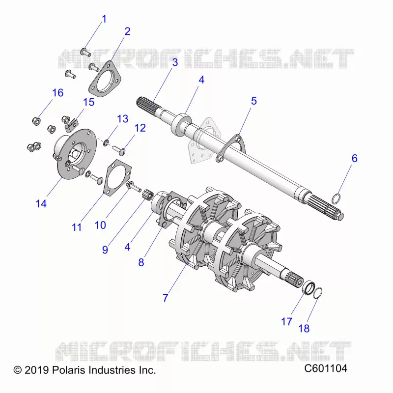 DRIVE TRAIN, JACKSHAFT AND ALBERO DI TRASMISSIONE
