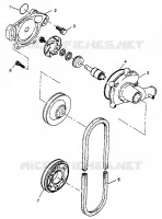 POMPA DELL'ACQUA XLT TOURING 0973357 and EUROPEAN XLT TOURING E973357 (4937723772C010)