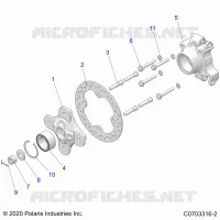SUSPENSION, PORTAPACCHI POSTERIORE