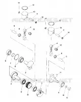 PISTONE AND ALBERO MOTORE SPRINT E/S (4914151415025A)