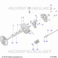 TRASMISSIONE, PRIMARY CLUTCH