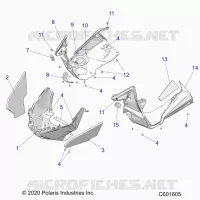NOSEPAN ASM./FENDERS