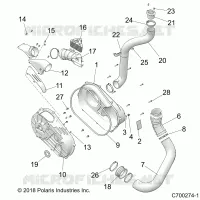 DRIVE TRAIN, COPERCHIO FRIZIONE AND DUCTING