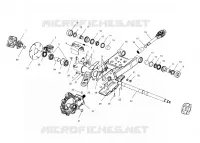 SWING ARM/REAR SCATOLA INGRANAGGI MONTAGGIO