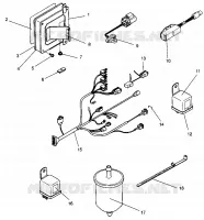 RICAMBI EFI RXL 0940768 AND RXL TOURING 0940869 (4925062506049A)