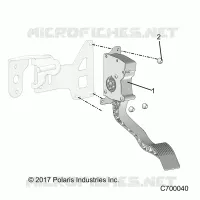 ENGINE, ACCELERATORE PEDALE