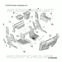 CARROZZERIA INFERIORE ANTERIORE AND ROCKERS