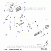 ELETTRICO, WIRE HARNESS COMPONANTS