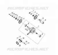 ENGINE, ALBERO MOTORE AND PISTON