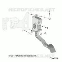 ENGINE, ACCELERATORE PEDALE
