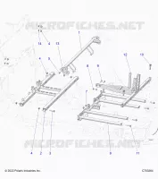 CHASSIS, SEAT AND CENTER CONSOLE MONTAGGIO