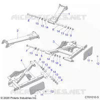 SOSPENSIONE POSTERIORE CONTROL ARMS