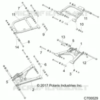 SOSPENSIONE POSTERIORE CONTROL ARMS
