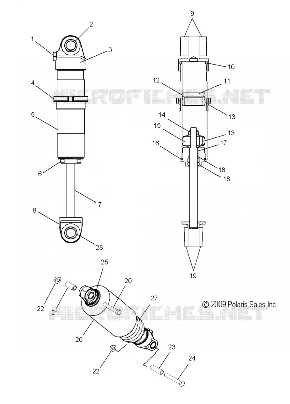 SHOCK ANTERIORE PISTA (7043717)