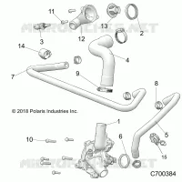 MOTORE, WATERPUMP AND BYPASS