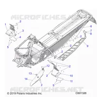 CHASSIS, PROTEZIONE FRIZIONE/FOOTRESTS/RUNNING BOARDS