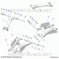 SOSPENSIONE POSTERIORE CONTROL ARMS