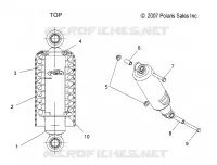 SHOCK ANTERIORE PISTA (7043328)